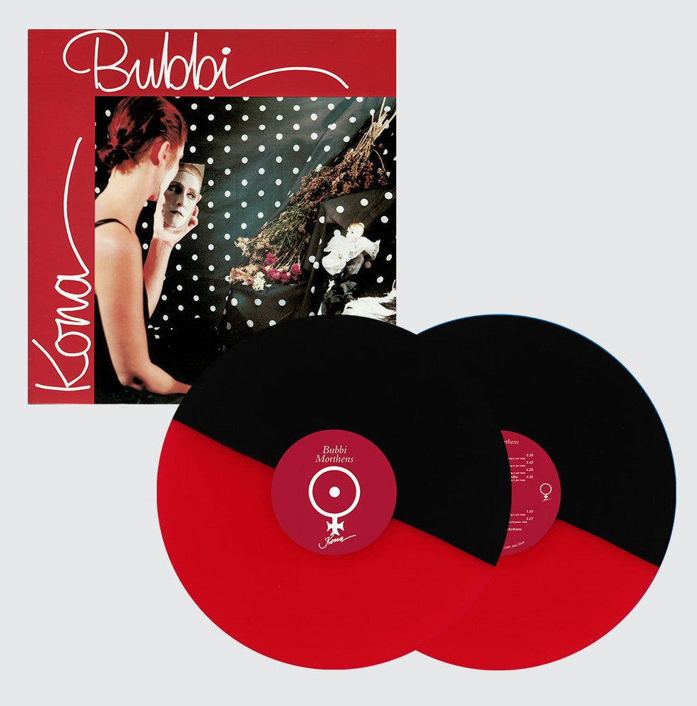 Bubbi - Kona (40 ára afmælisútgáfa) 2LP (Sérútgáfa, litaður vínyll) (Takmarkað upplagi)
