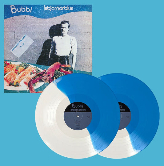 Bubbi - Ísbjarnarblús (45 ára afmælisútgáfa) 2LP (Sérútgáfa, litaður vínyll) (Takmarkað upplagi)
