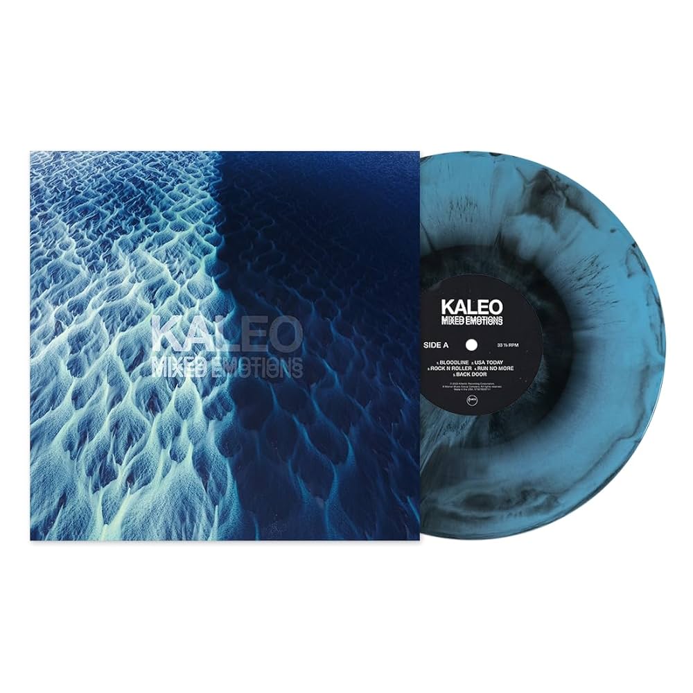 Kaleo - Mixed Emotions LP (Blue and Black Mix)