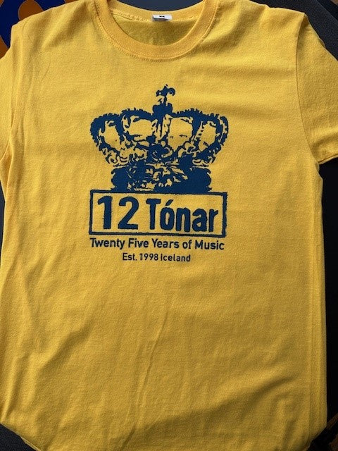 12 Tónar T-Shirt Yellow