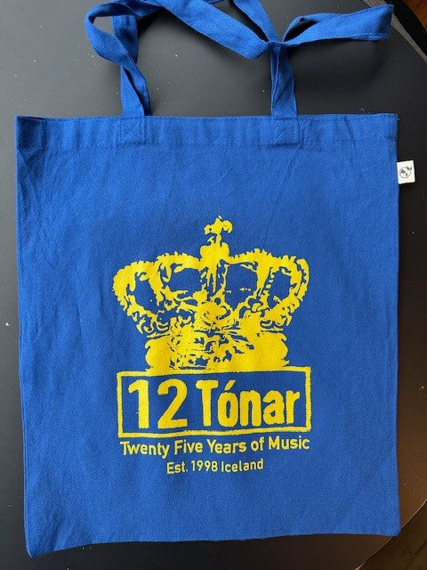 12 Tónar Tote Bag Blue