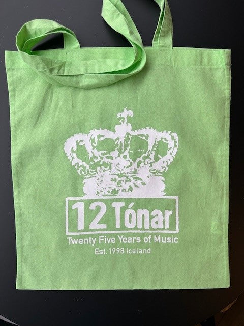 12 Tónar Tote Bag Pastel Green