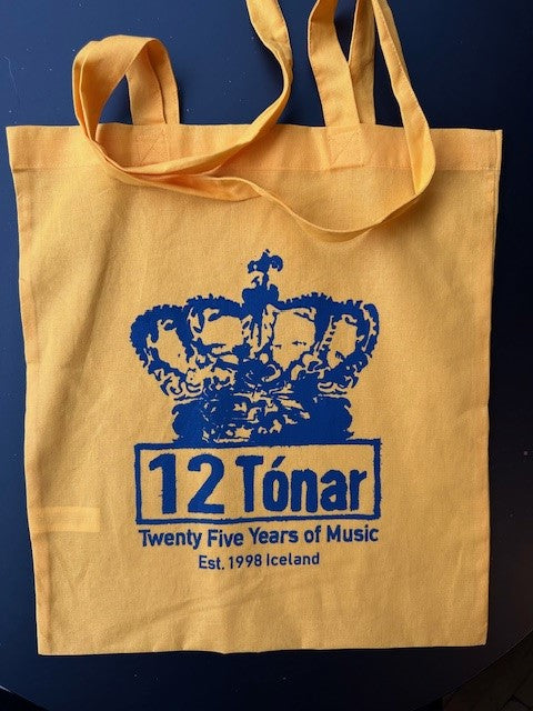 12 Tónar Tote Bag Yellow